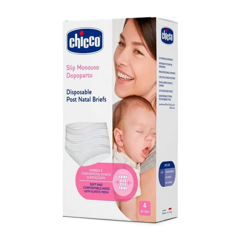 Chicco Kalhotky jednorázové síťované elastické 4 ks