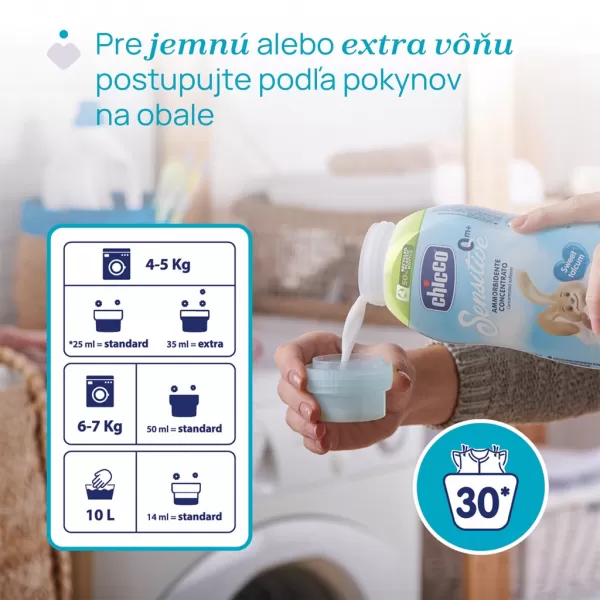 CHICCO Aviváž koncentrovaná Sladký Pudr 750ml