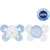 Chicco Šidítko Physio Comfort silikonové 2 ks, 0-6 m